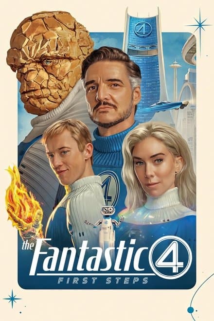 The Fantastic Four First Steps (2025) Full Movie Download [Pre-HD English DD5.1]