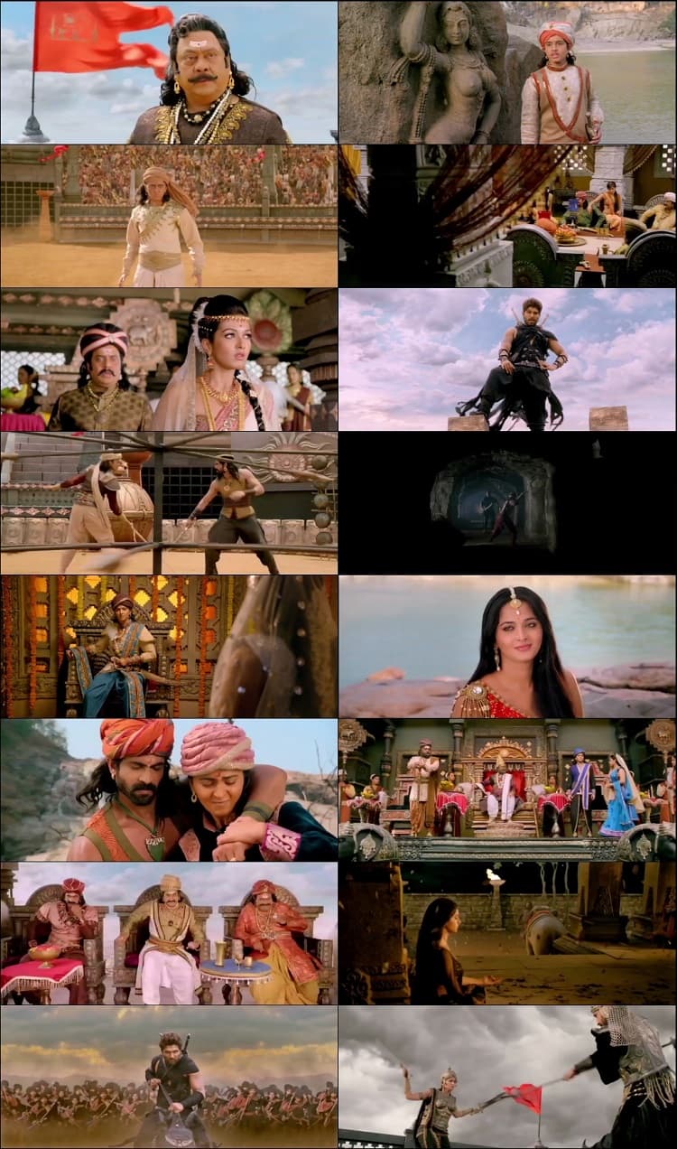 Rudhramadevi (2015) UNCUT 1080p | 720p | 480p WEB-HDRip [Hindi ORG (DD 2.0) + Telugu]