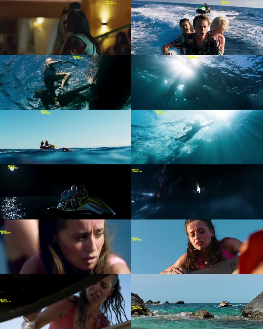 Shark Bait (2022) 720p WEB-HDRip [Telugu (Voice Over) + English]