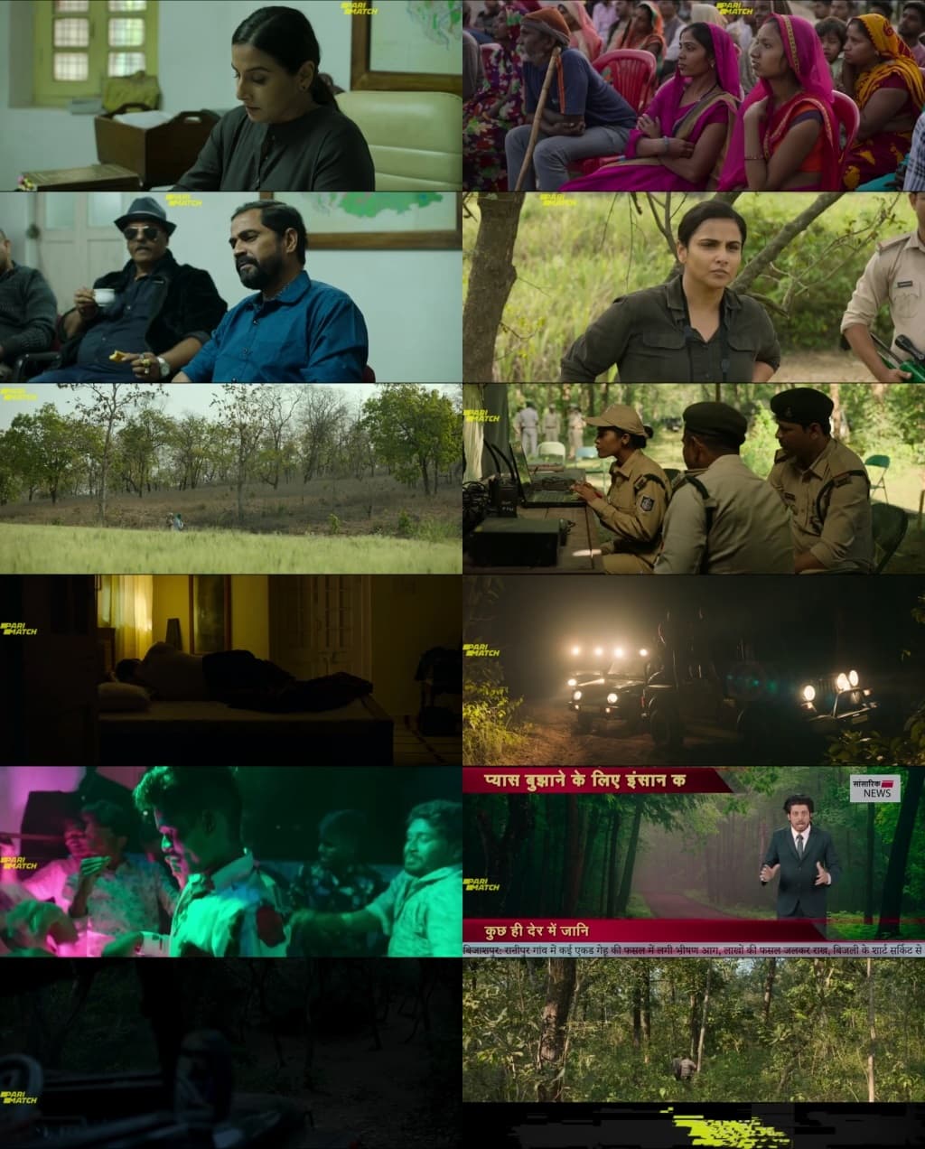 Sherni (2021) 720p WEB-HDRip [Telugu (Voice Over) + English]